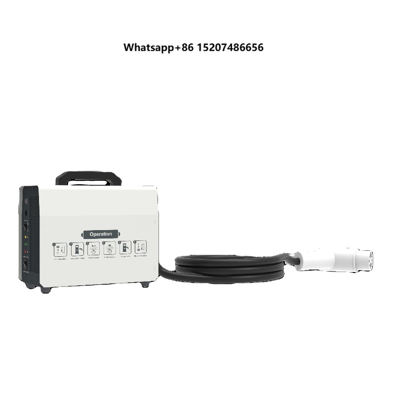 Portable Dc Fast Charger 20Kw Ccs2 - Przenośna stacja ładowania 20KW-40KW, komercyjna, GB/T
