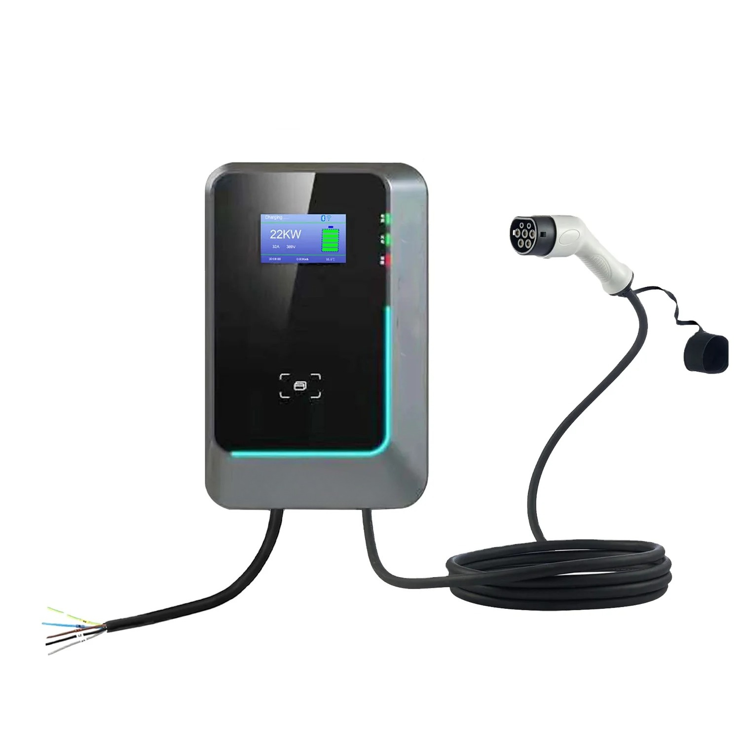 22Kw Wallbox Type 2 Ocpp Rfid - Gorąca Wyprzedaż 2025: Stacja ładowania EV