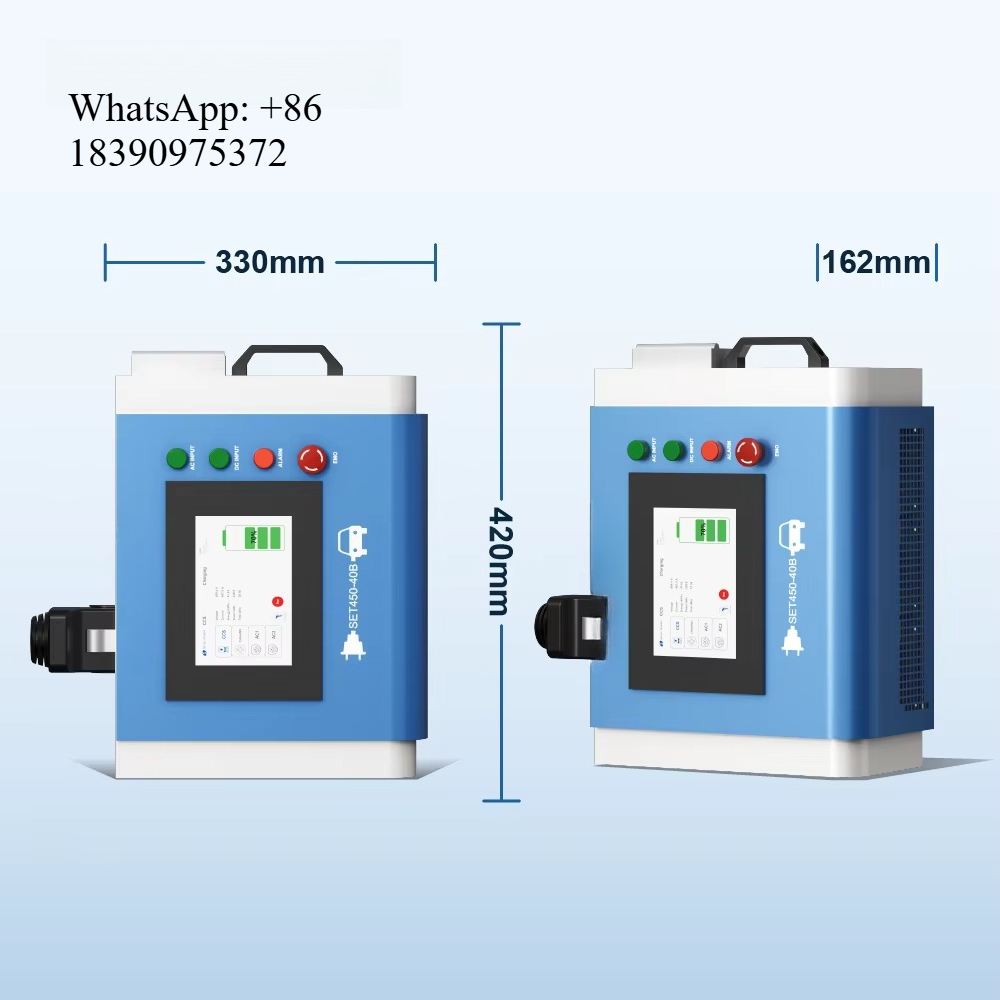 Portable Dc Fast Charger 20Kw Ccs2 - OEM 20kW Przenośna Domowa Szybka Ładowarka