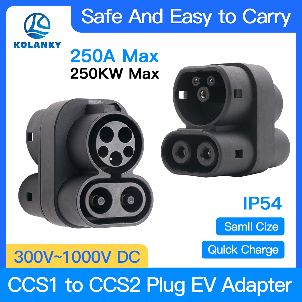 Ccs2 To Ccs1 Fast Charge Adapter 250Kw - Ładowarka CCS1 do CCS2 EV Adapter