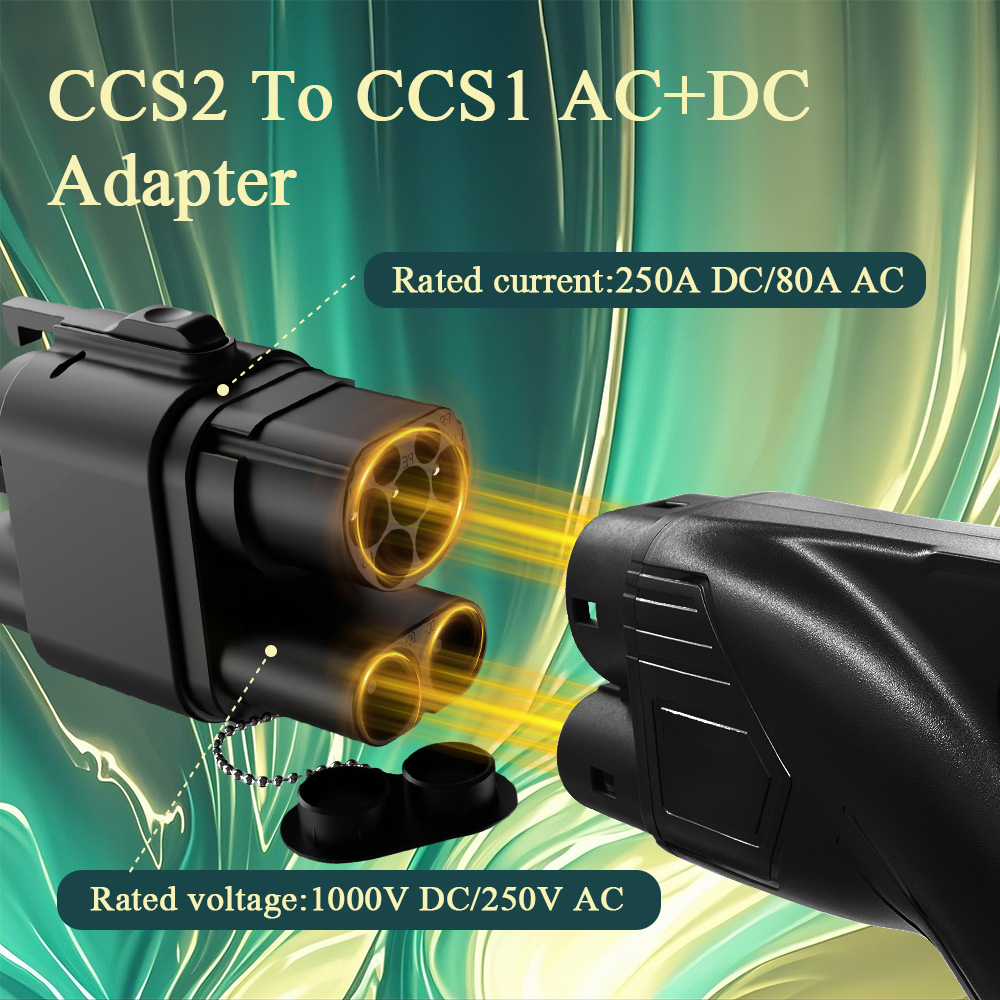 Kolanky 250KW DC+AC Ładowarka  – Ccs2 To Ccs1 Fast Charge Adapter 250Kw recenzja i cena