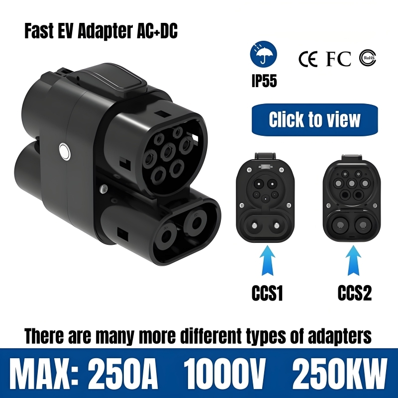 Adapter do ładowania EV 250A 2 – Ccs2 To Ccs1 Fast Charge Adapter 250Kw recenzja i cena
