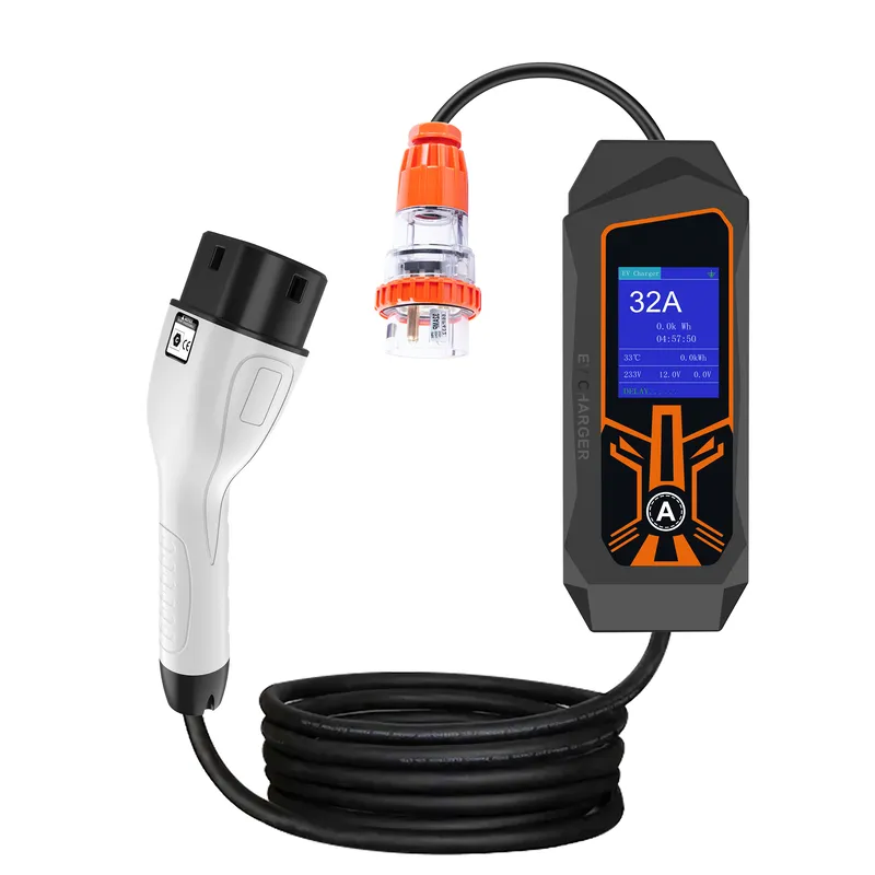 Przenośna ładowarka EV AP01 32 – Portable Ev Charger 32A Type 2 Cee Plug recenzja i cena