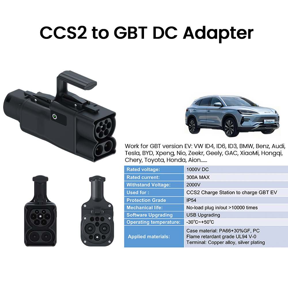 Adapter NTO CCS2 do GB/T EV ko – Gb/T To Ccs2 200A Fast Charging Adapter recenzja i cena