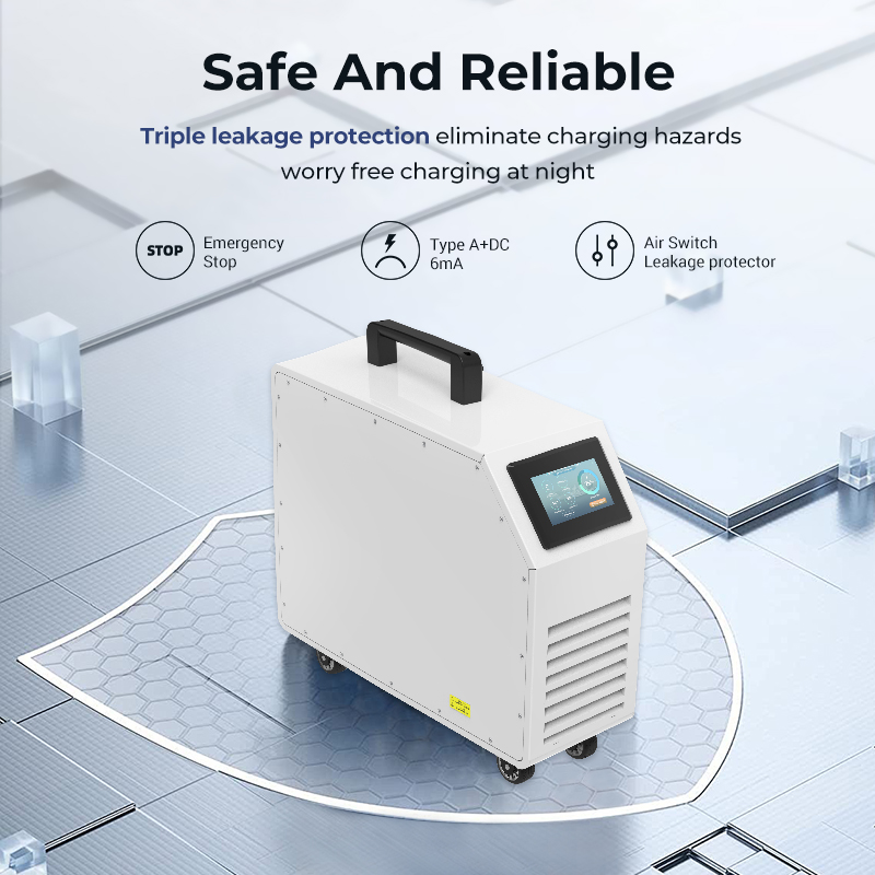 Przenośna stacja ładowania 20  – Portable Dc Fast Charger 20Kw Ccs2 recenzja i cena