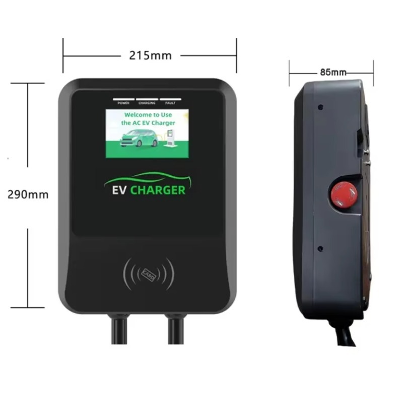 Stacja ładowania pojazdów elek – 22Kw Wallbox Type 2 Ocpp Rfid recenzja i cena
